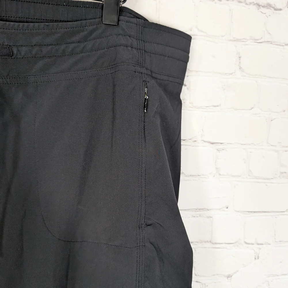 Athleta Women's Black Track Pants - Picture 3 of 8